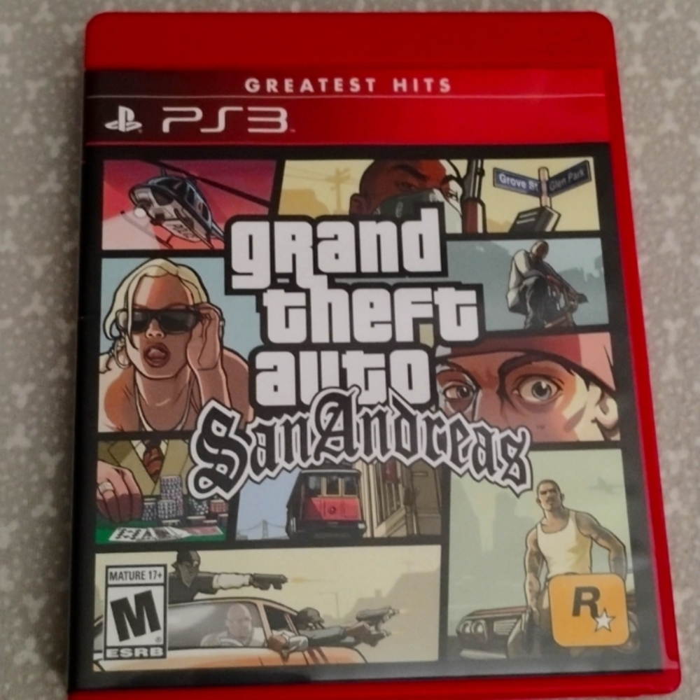 PS3 GRAND THEFT AUTO SAN ANDREAS
